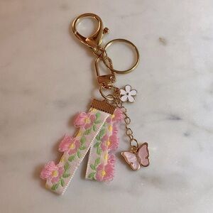Pretty Pink Detachable Keychain